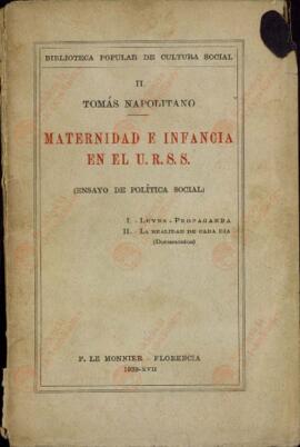 Maternidad e Infancia en el (sic) URSS