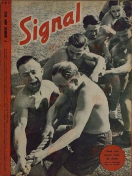 Signal. "En una escuela de tanquistas" . 1er Nº Junio 1943.