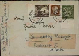 Thoma, Juilin. Sobre. Berlín, 7 noviembre 1943