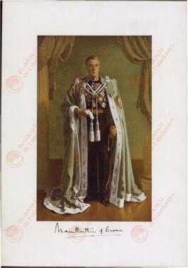 Mountbatten de Birmania (Lord Louis F. A. V. N. Mountbatten, 1900-1979). 1952