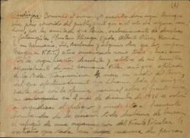 Documentos Manuscritos con Antecedentes Políticos, c. 1940. Pliego de descargo ante los tribunales después de la guerra civil de persona no identificada (Postguerra. Control de personas).