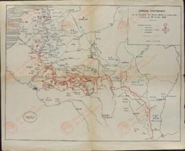 Plano Esquemático de las Posiciones Aliadas el 15 de julio de 1918
