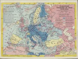 "Escenario de guerra europeo. 1941 - 1945"