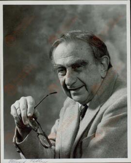 Teller, Edward (1908-2003), físico húngaro-estadounidense, "Padre de la Bomba H", c. 1970.