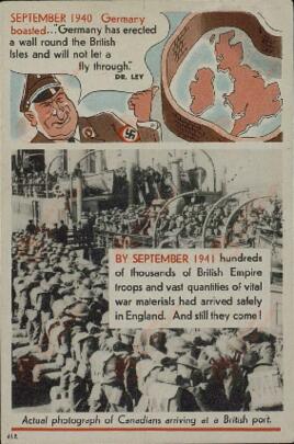 WWII. Propaganda británica antialemana. Submarino, J. B. II & J.D. II, nazi, prisionero alemán, Philipp. Por Hoffmann