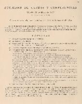 Proyección "Cinematógrafo: algunos ejemplos de sus modernas tendencias" (películas escogidas por Luis Buñuel), 21 de mayo de 1927.