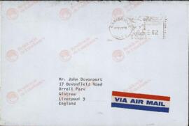 Gavin, Ten. Gen. James M. (1907-1990). Cartas a John Devonport. Febrero de 1978