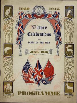 "Celebraciones de victoria y diario de la guerra". 8 junio 1946