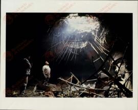 Quidu, Noël. (1956-). Búnker de Saddam Hussein tras el bombardeo de los Aliados.