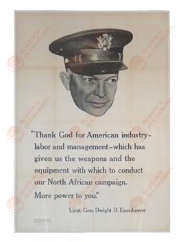 Eisenhower, Dwight David "Ike". "Gracias Dios..."