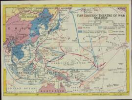 "Escenario de guerra del extremo oriente. 1941-1945"