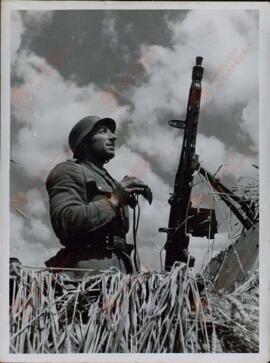 SS- Kriegsberichter Mielke: "La batalla en el oeste". Junio 1944