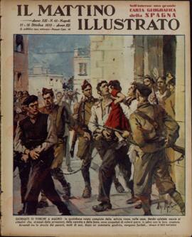 Il Mattino Illustrato. "Días de terror en Madrid...". 11-18 de octubre de 1937.