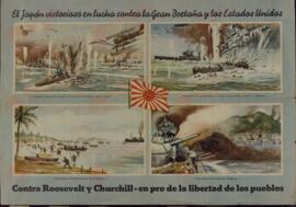 "El Japón victorioso en la lucha contra la Gran Bretaña y los Estados Unidos / ¿Qué dicen a esto ingleses y americanos?"