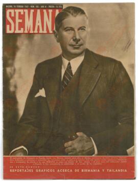 Semana. "El Embajador Barón Von Stohrer". 24 de Febrero de 1942.