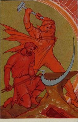 Postales de propaganda rusa. 1967, 1971, y 1975