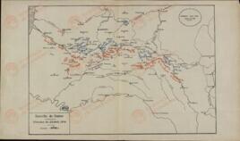 Plano de la Batalla de Guisa, 29 de Agosto de 1914