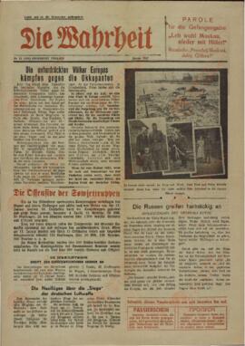 "Die Wahrheit", Enero de 1942