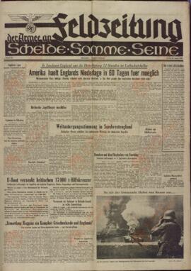 Periódico del frente. 16 agosto 1940