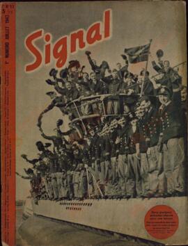 Signal. "En unas pocas semanas cada uno tendrá su barco" . 1er Nº Julio1943.