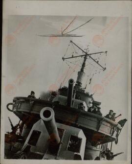 Keystone Press Agency: "Con los franceses liberados". Diciembre 1944