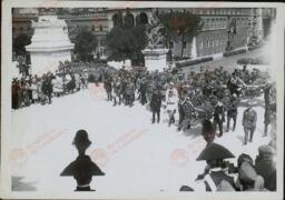 2 fotos de Mussolini y Serrano Suñer