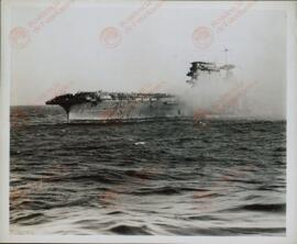 "Abandonen el barco" USS Lexington (8 de mayo de 1942)