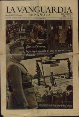 Periódico: "La Vanguardia". 1941