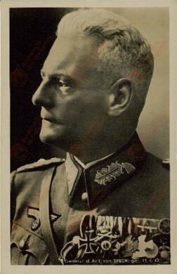 Photo Hoffmann: General von Speck