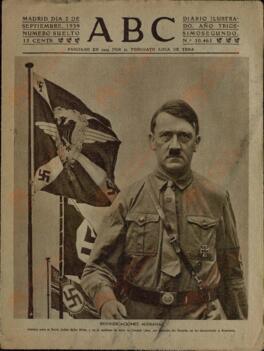 ABC. "Reivindicaciones alemanas". Madrid, 2 Septiembre 1939.