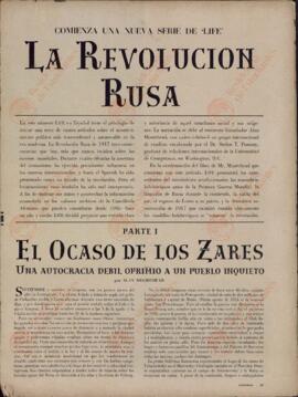 Revista Life en Español. "La Revolución Rusa", c. 1940