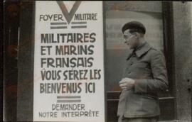 Fotografía de cartel de la resistencia francesa