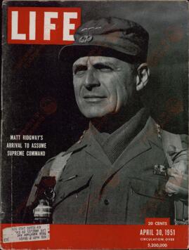 "Life". Ridgway,Matthew Bunker. 30 Abril 1951