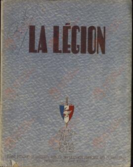La Legión: revista mensual ilustrada publicada para la legión francesa de combatientes. Agosto 1942 (Vichy)