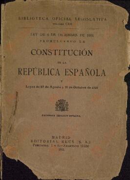 Constitución de la República española