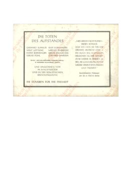 El levantamiento de junio