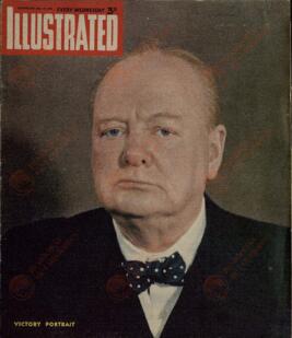 Illustrated. "Retrato de la Victoria" (Fin de la Segunda Guerra Mundial). 19 de Mayo de 1945