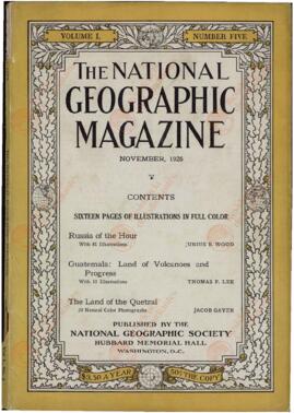 The National Geographic Magazine. "Rusia, 1926", Volumen 50. Noviembre, 1926