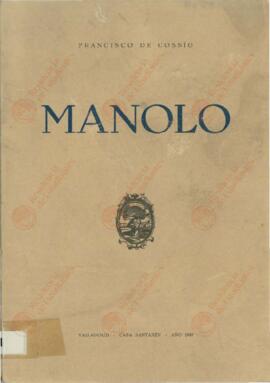Cossío Martínez-Fortún, Francisco de (1887-1975): Manolo. Valladolid, 1937