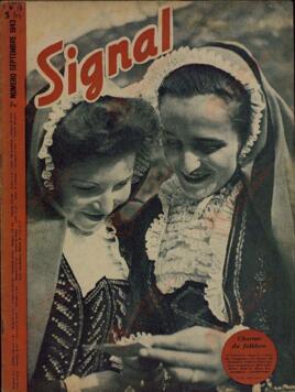 Signal. "El encanto del folklore..." 1er Nº Septiembre 1943.