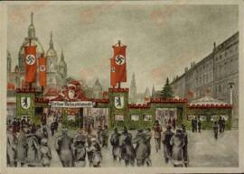 "Mercado de Navidad en Berlín". 1936