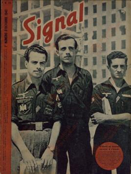 Signal. "Primero a la lucha, acto seguido a estudiar" 1er Nº Septiembre 1943.