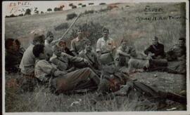 Conjunto de 6 fotografías de la Guerra Civil española. Espiel, Villafranca y Mojonera (provincia de Córdoba), octubre de 1937.