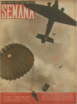 Revista Semana, Núm. 67. "Diluvio Humano sobre Creta". Madrid, 3 de Junio de 1941, Año II.