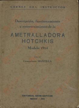 Ametralladora Hotchkis: modelo 1914