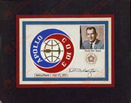 Donald Kent Slayton (1924-1993). Astronauta de la Expedición Apollo-Soyuz, 17 de Julio de 1975.