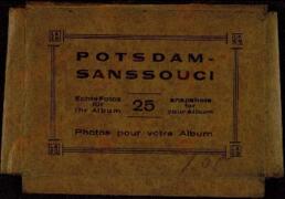 25 postales de monumentos de Potsdam y Sanssouci. Fotos reales para su álbum