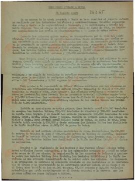 Boletín de Información de la Embajada de Su Majestad Británica. "Cómo Hemos Ayudado a Rusia", c. 1944