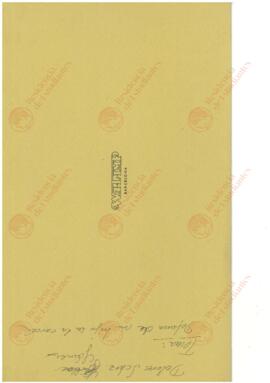 Pieza de Expediente de Juicio Militar sobre comportamiento(s) durante la Guerra Civil. Carta fechada en 1947 relacionada con la condena de Juan Guillén Ortiz por su comportamiento durante la guerra civil