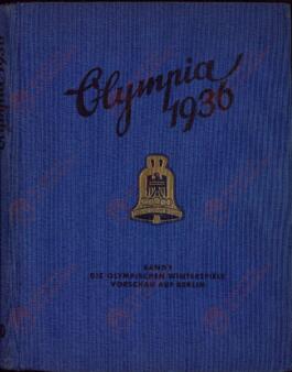 Olimpiada 1936: Los Juegos Olímpicos. Tomo I.